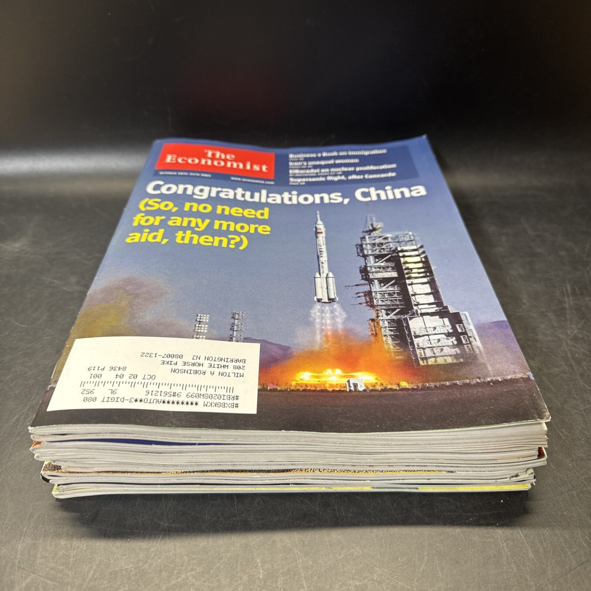 The Economist Magazines Lot Of 11 (2003) *3 | eBay