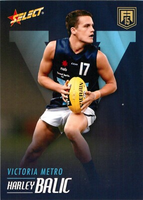 2015 Melbourne Demons AFL Select Future Force Rookie Card - Harley Balic