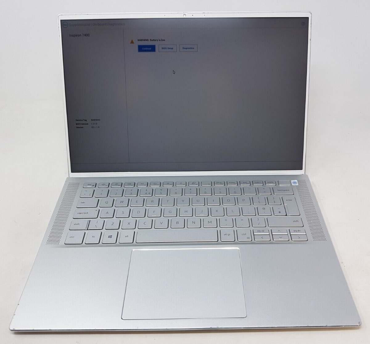 Dell Inspiron 14 7400 i7-1165G7 16GB 512GB SSD Fast GeForce MX350 READ  ADVERT!