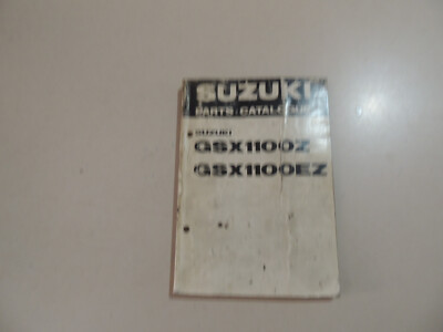 Teile-Katalog  Suzuki GSX 1100 / E 1982 parts catalog ue de pieces list