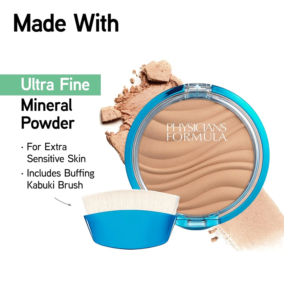 Mineral Wear Talc-Free Mineral Airbrushing Pressed Powder Beige | Dermatologist - Image 3 of 4
