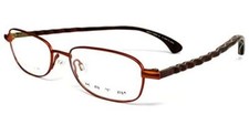 Kata Designer Reading Glasses 121 Ribbon in Pumpkin 0.50