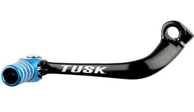 Tusk Folding Shift Lever Black/Blue Honda CRF110F '13-26 Yamaha TTR 110E (172)