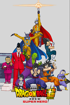 DVD English Cartoon Movie Dragon Ball Super Hero Super (2022)