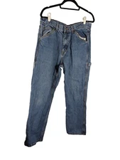 C.E. Schmidt Workwear 36/30 carpenter bootcut blue jeans men's preowned