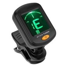 Guitar Tuner ClipOn Chromatic Acoustic Tuner Bass Guitar Violin Ukulele