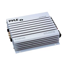 New Pyle PLMRA400 4 Ch 400 Watt Waterproof Marine Boat Power Audio Amplifier