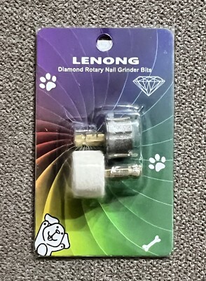 Lenong Diamond Rotary Nail Grinder Bits For Dog & Cat Nail trimming