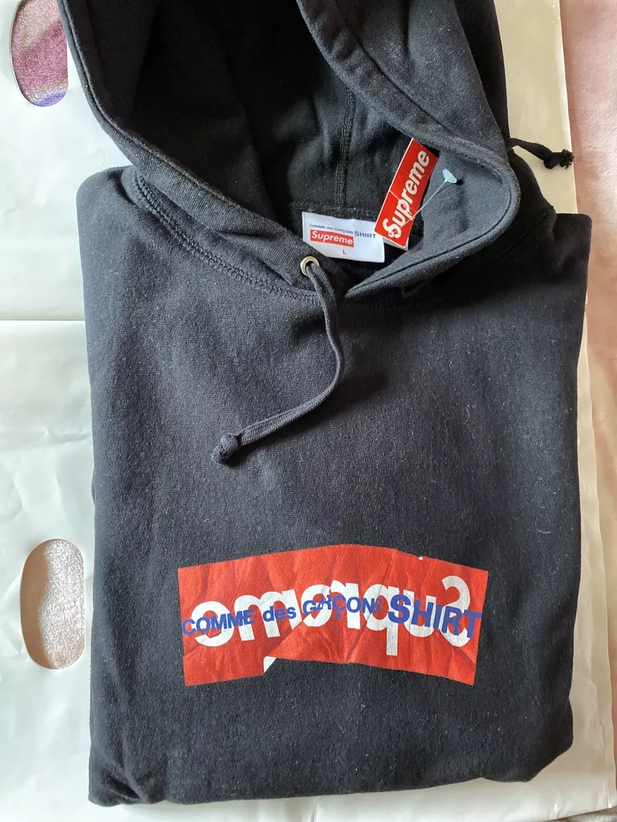 Supreme Cdg Comme Des Garcons Hoodie Large