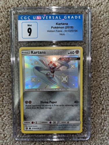 Kartana graded CGC 9 for sale on eBay