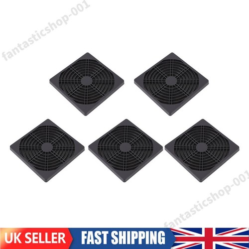 5pcs 60mm PC Computer Case Fan Dust Filter Screen Plastic Dustproof Grills