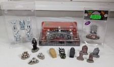 Lemax Spooky Town Halloween Figurines Accessories Grim Reaper Graves Lot Of 18