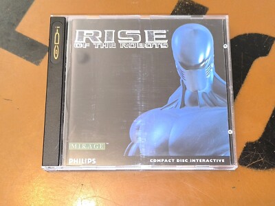 Jeu Philips CD-i Rise Of The Robots - Édition RARE - Version PAL 1994 - Très Bon état - Combat