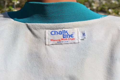 Near Mint Vintage CHALK LINE Charlotte Hornets Signed Rex Chapman Jacket Rare XL - Picture 9 of 9