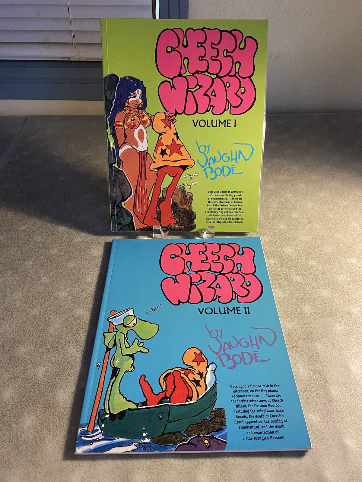 Cheech Wizard Color Edition Vaughn Bode Cheech Wizard Vol 1 & 2 Fantagraphics Book TPB Lot Set ...