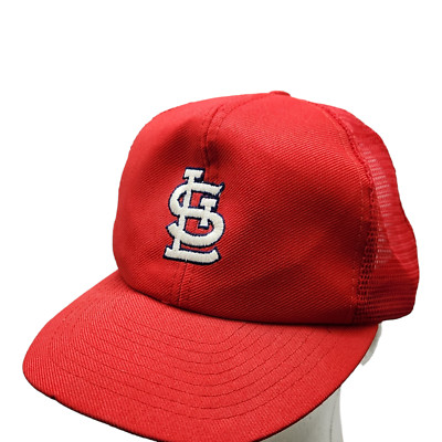 STL St Louis Red Adjustable Back Strap Truckers Ball Cap Base Ball Aviate