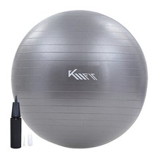 KM-Fit Gymnastikball 55 cm Fitnessball Sitzball Sportball Pilates Ball Yogaball