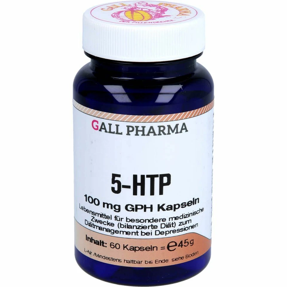 HECHT-PHARMA GMBH 5-HTP 100 mg GPH Kapseln 60 St PZN13359547