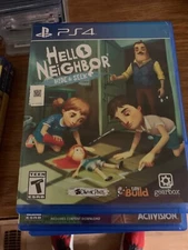 HELLO NEIGHBOR HIDE AND SEEK PS4 GAME AND CASE