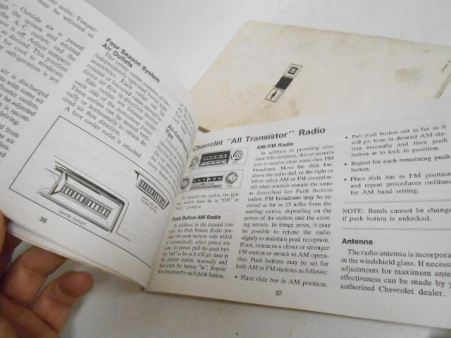 Chevrolet Vega 1974 manual de servicio del dueño y hágalo usted mismo de colección Foto 4 de 4