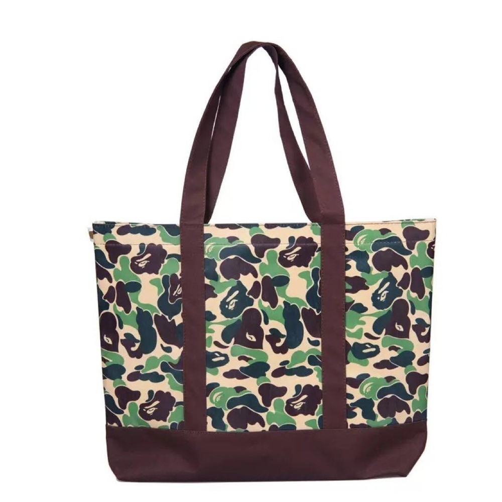 A BATHING APE ABC Camo Tote Bag appendix novelty Unused item JAPAN Free shipping