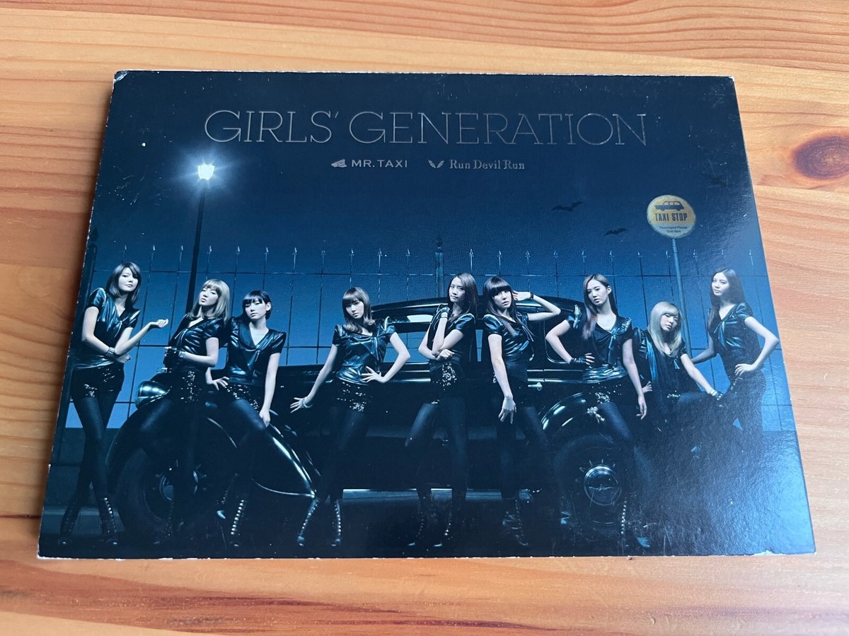 SNSD Girls' Generation Mr.Taxi Run Devil Run Single CD DVD J-Pop K