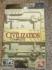 Sid Meier's Civilization III Complete PC Game 3 Discs CIB 