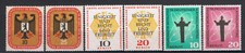 Berlin Lot ex. 1956-58 MiNr. 136-37, 174-75, 179-80 postfrisch