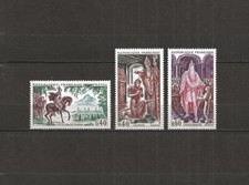 FRANCE 1966 .  Série  N°s  1495 à 1497 .  Neufs **  (MNH) .