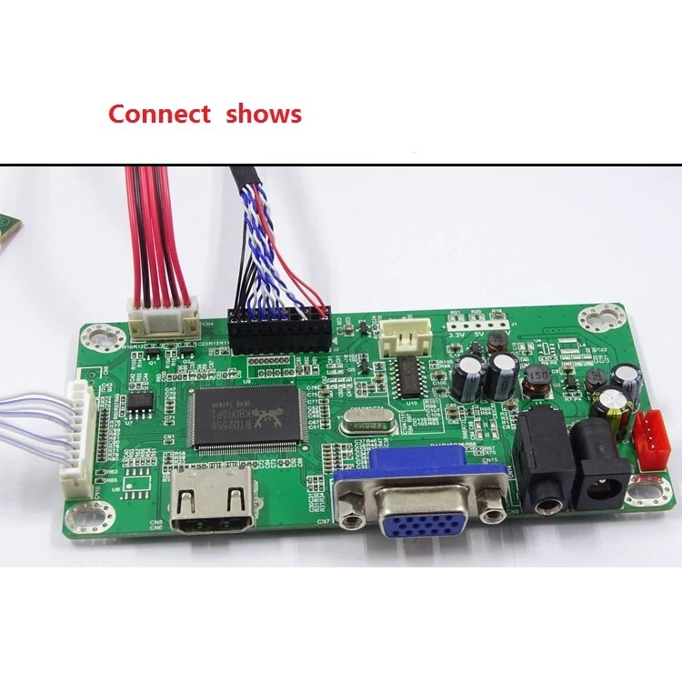 Para LM270WQ1(SD)(E3) A1312 2560*1440 EDP Placa Controladora 27" LCD LED HDMI VGA  Foto 4 de 4