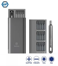 30 Micro Bits Multi-function Precision Pocket Mini Screwdriver Set Tool Kit Size