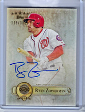2013 Topps Five Star Autograph #FSBA-RZ Ryan Zimmerman 119/386 NM (JBC811)