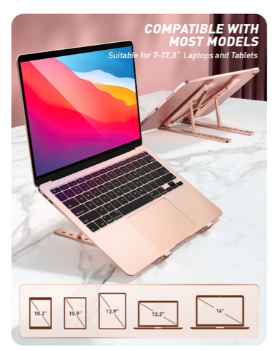 Laptop Tablet Stand Adjustable Angle i-BLASON COSMO Portable Holder Air Flow - 第 7/24 張圖片