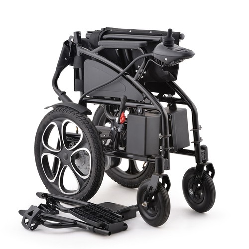 500W Portable Electric Wheelchair Folding Long Range Lithium Power Motorised New - Picture 19 of 23