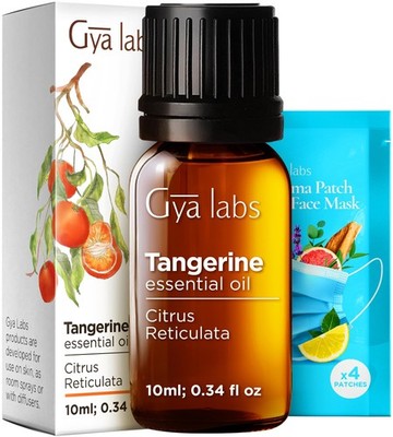 Gya Labs Tangerine Essential Oil - 0.34 Fl Oz - for Hair, Skin, Diffuser, Aro...