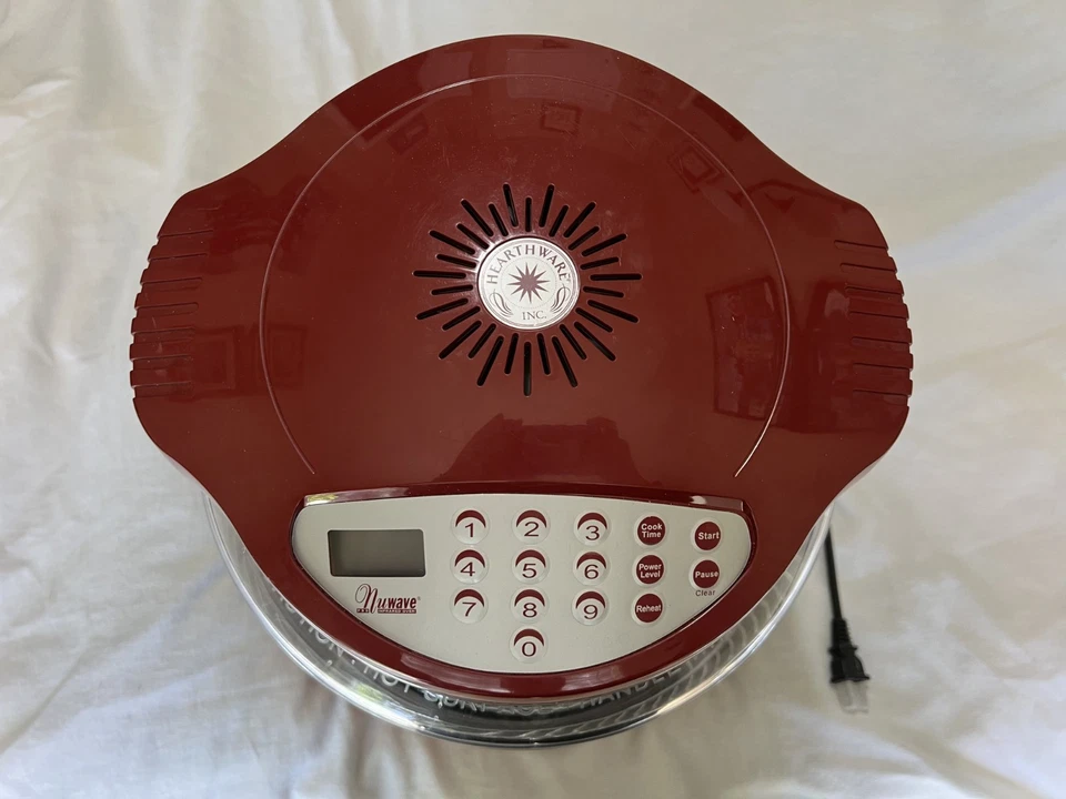 Horno encimera infrarrojo Nuwave Pro Plus rojo modelo 20337 FUNCIONA ligeramente usado Foto 4 de 4