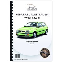 VW Golf 3 Typ 1H 1991-1997 Selbstdiagnose Karosserie Reparaturanleitung
