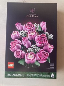 LEGO Botanicals Pink Roses 10374, Brand New & Factory Sealed. 789 Pieces.