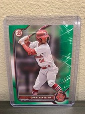 Jonathan Mejia 2022 Bowman Draft Baseball #BD-186 Green /99 St. Louis Cardinals