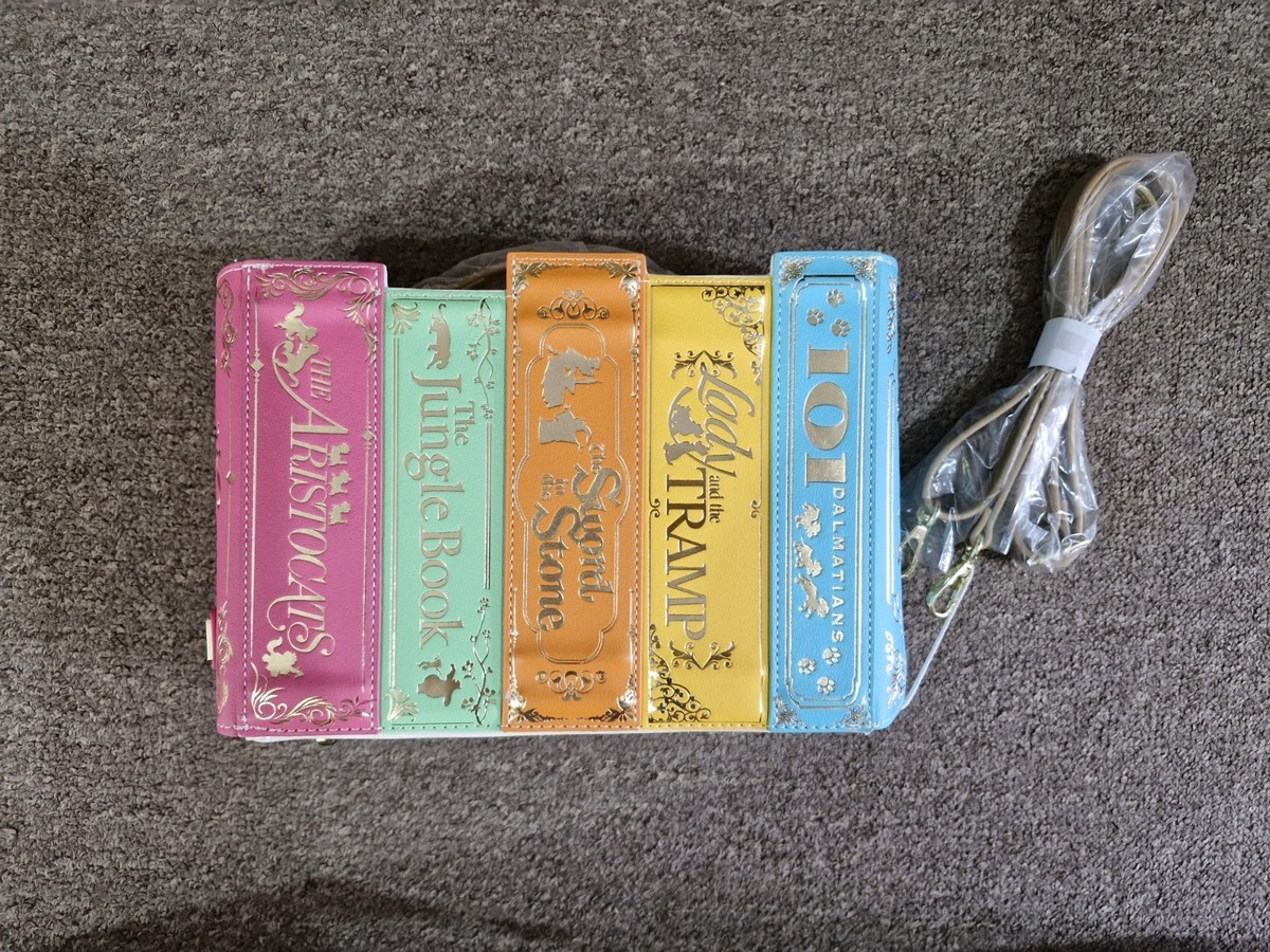 Disney Princess Books Stitch Shoppe Loungefly Crossbody Bag Brand