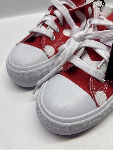 Sneakers/scarpe Disney Minnie Mouse - rosso/bianco - taglia 10 nuove con etichette basse - Foto 2 di 6