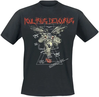 Looney Tunes T-Shirt Herren Coyote schwarz - Bild 1 von 2