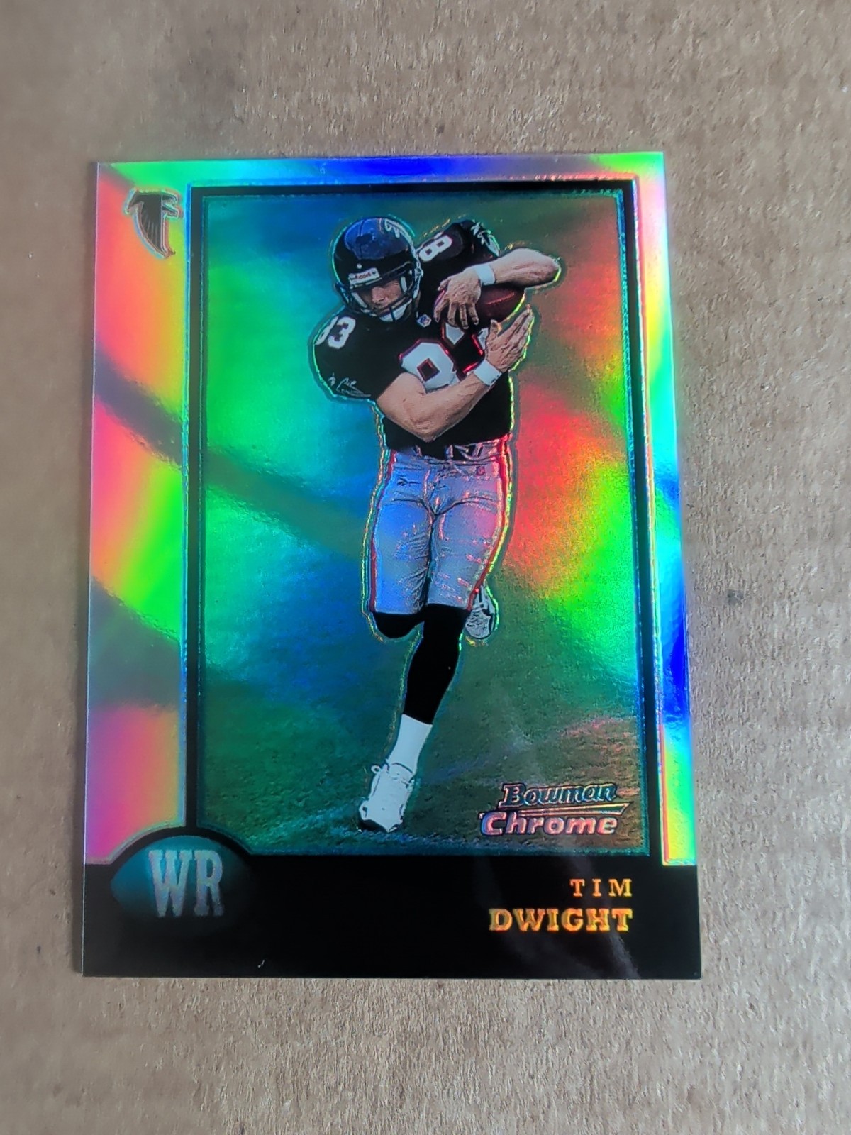 Tim Dwight Bowman Chrome #15 Refractor