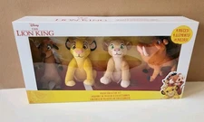 Authentic Disney LION KING SIMBA, NALA, TIMON & PUMBAA Plush Stuffed Animals 8”