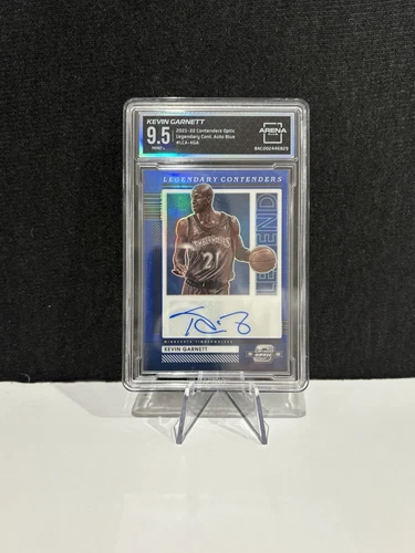 Kevin Garnett Legendary Contenders Auto 9.5