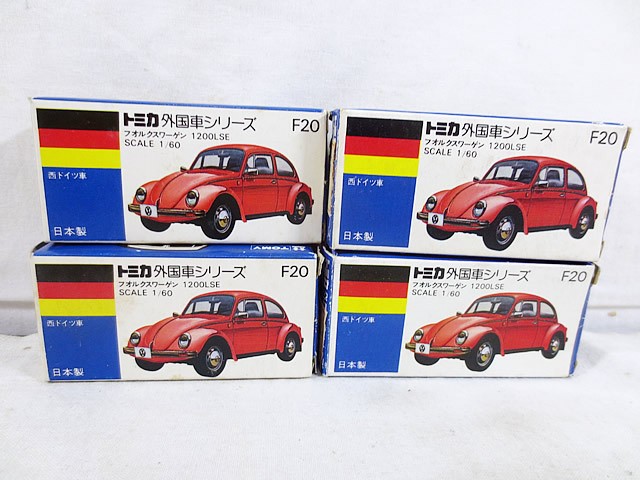 Tomica F20, Volkswagen Beetle 1200LSE - Free Price Guide & Review