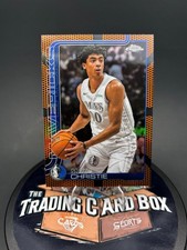 Topps Chrome 2025 Max Christie Basketball Orange Refractor No 33