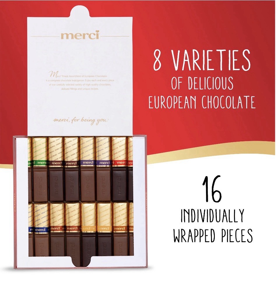 Buy Merci Finest Assortment of European Chocolates - 7 oz online
