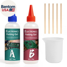 2X100ML Clear Conformal Coating Kit Thermal Insulating Electronics Sealant