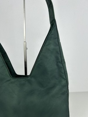 Vintage Archive 90s Prada nylon triangle logo hobo handbag | eBay